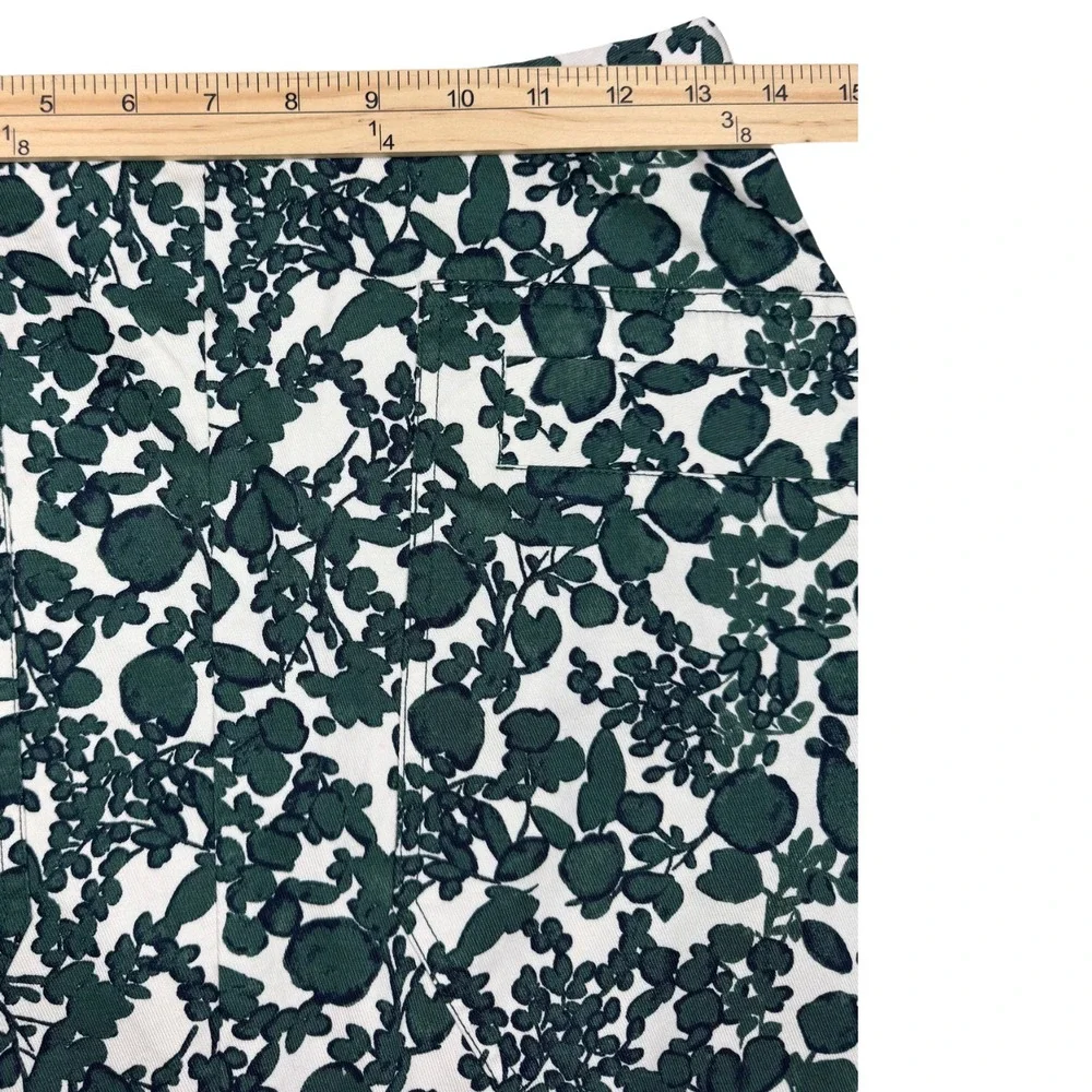 Tory Burch Skirt Womens Vine Patterned Priscilla Size 4 Preppy Boho‎ Chic Floral